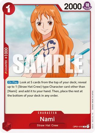 Nami (OP01-016) - [Romance Dawn] Foil