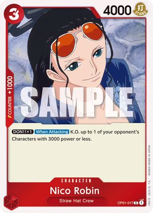 Nico Robin (OP01-017) - [Romance Dawn] Foil