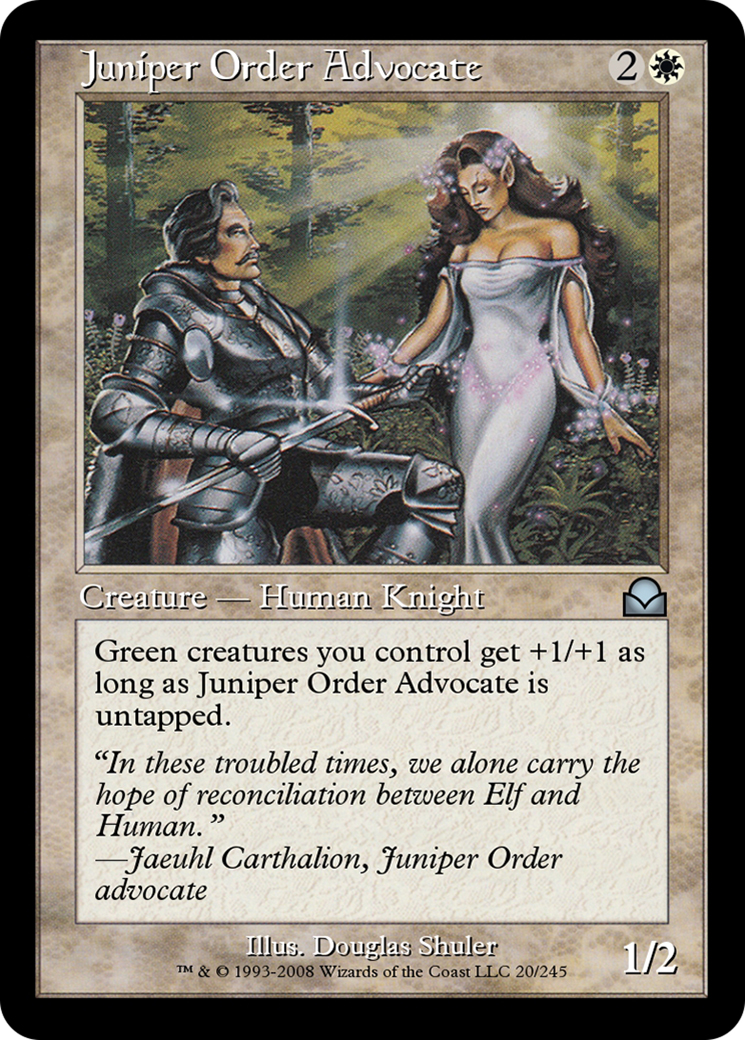 Juniper Order Advocate  [Masters Edition II] Foil