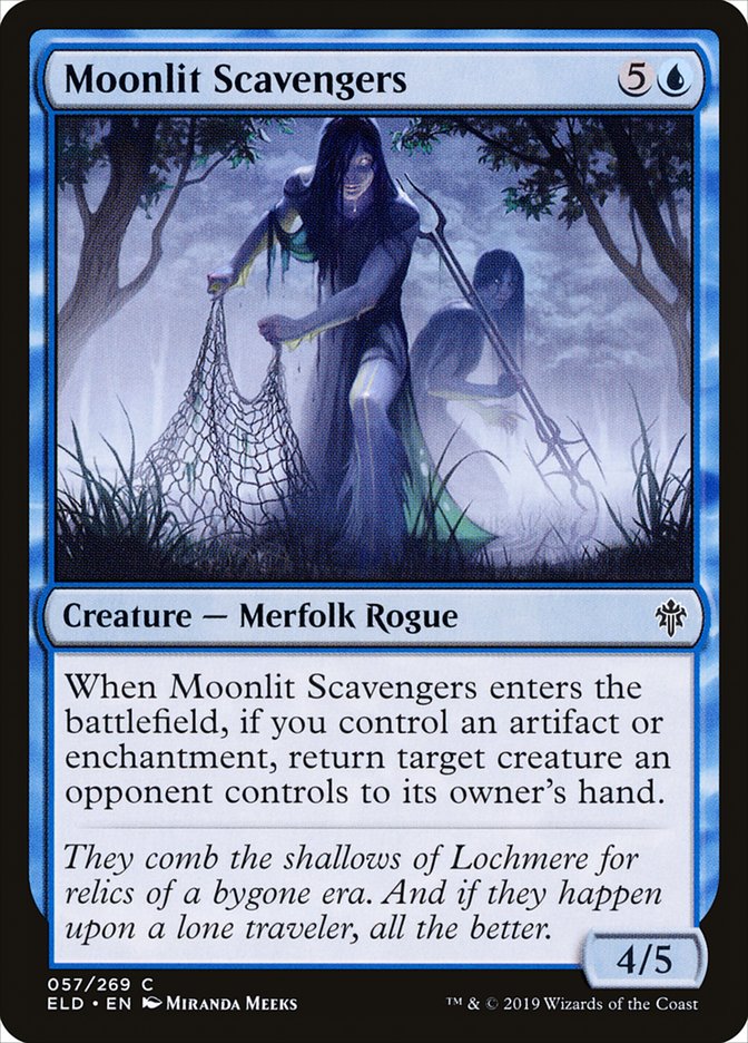 Moonlit Scavengers [Throne of Eldraine] Foil