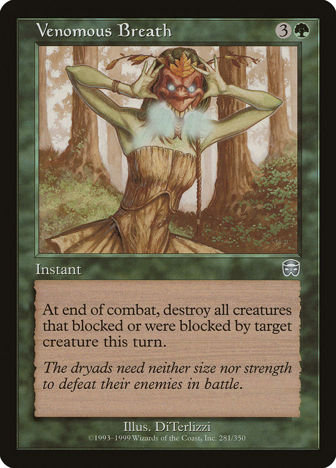 Venomous Breath [Mercadian Masques] Foil
