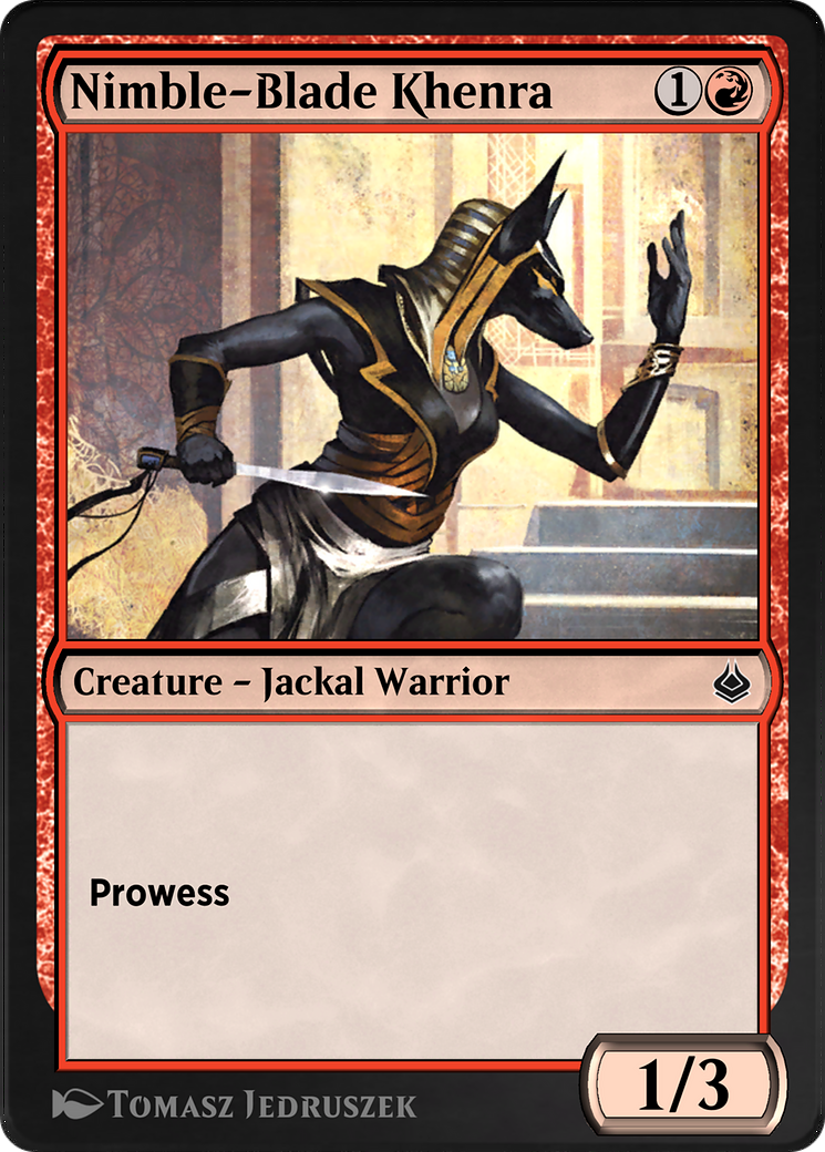 Nimble-Blade Khenra  [Amonkhet Remastered]