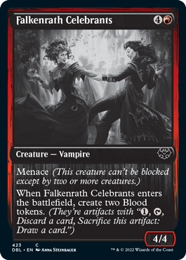 Falkenrath Celebrants [Innistrad: Double Feature] Foil