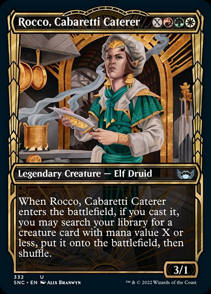 Rocco, Cabaretti Caterer (Showcase Golden Age) [Streets of New Capenna] Foil