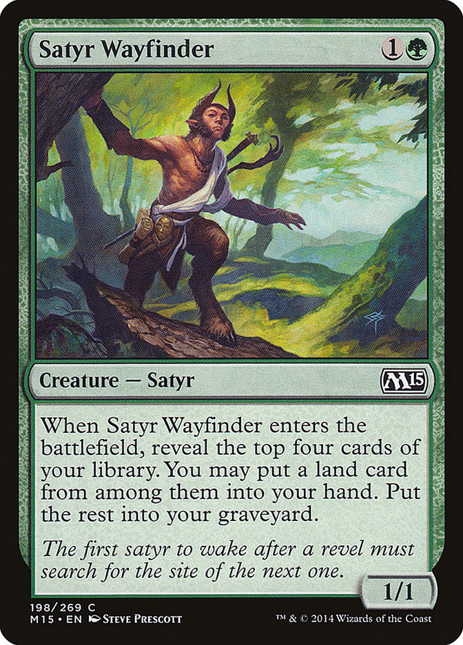 Satyr Wayfinder [Magic 2015] Foil