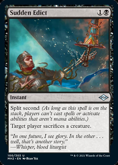 Sudden Edict [Modern Horizons 2] Foil