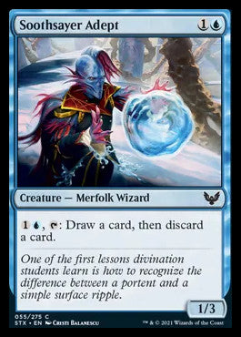 Soothsayer Adept [Strixhaven: School of Mages] Foil