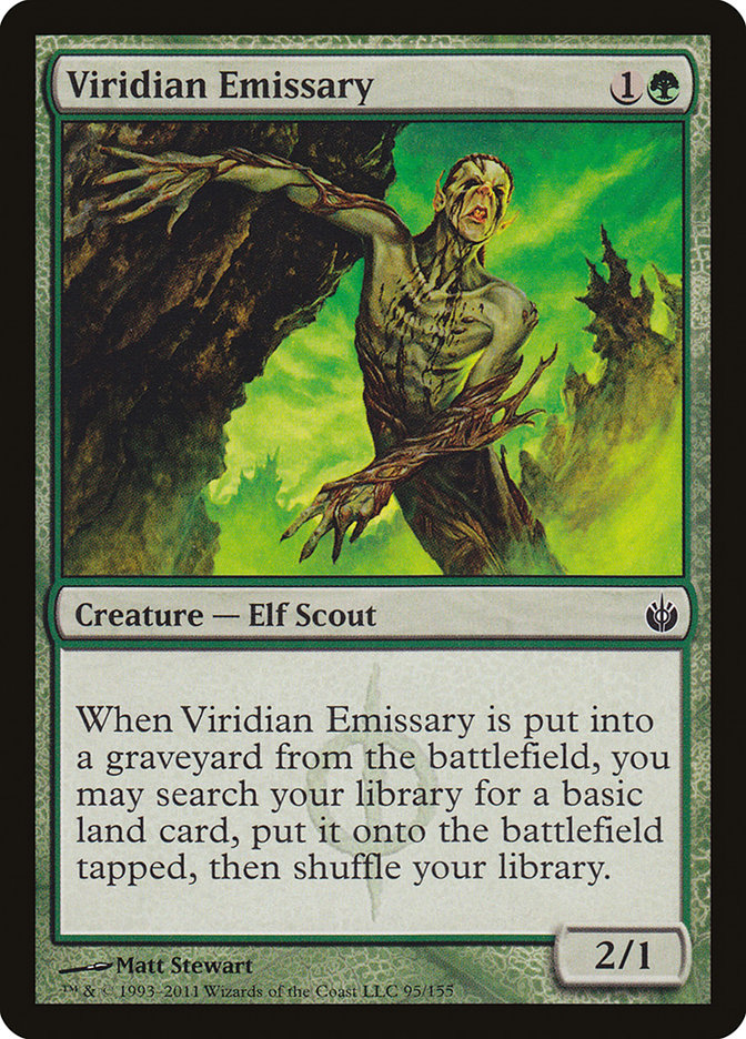 Viridian Emissary [Mirrodin Besieged] Foil