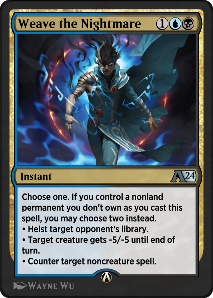 Weave the Nightmare  [Alchemy: Outlaws of Thunder Junction]