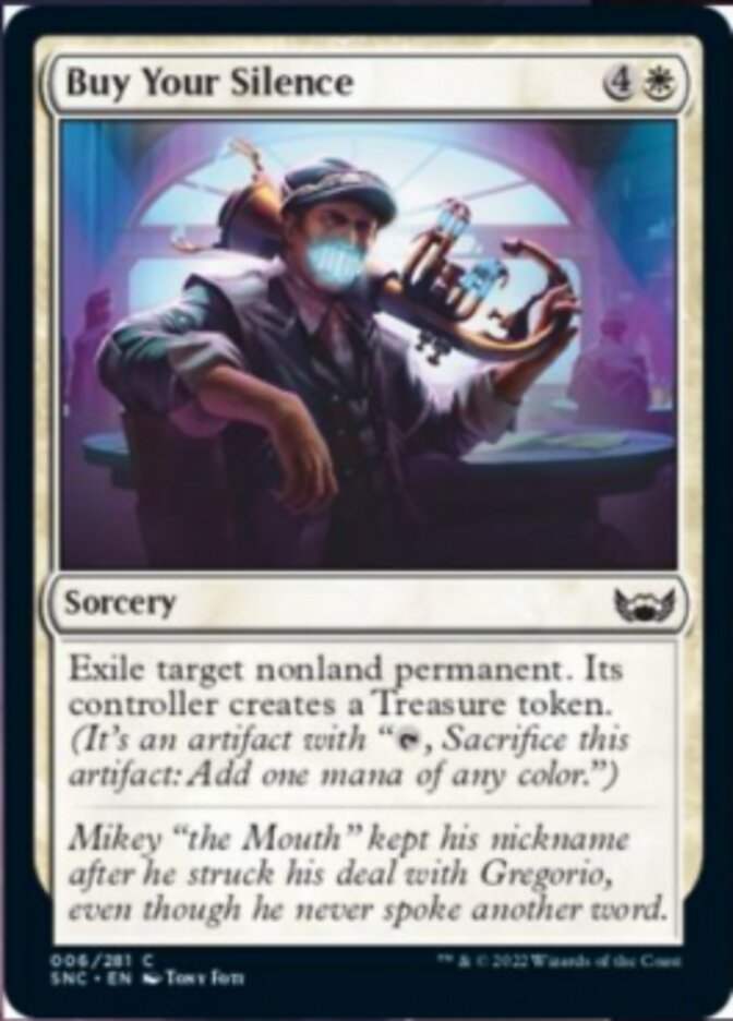 Buy Your Silence [Streets of New Capenna] Foil