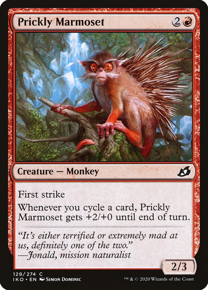 Prickly Marmoset [Ikoria: Lair of Behemoths] Foil