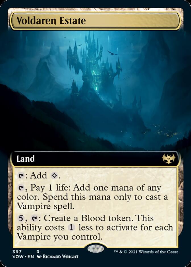 Voldaren Estate (Extended Art) [Innistrad: Crimson Vow] Foil