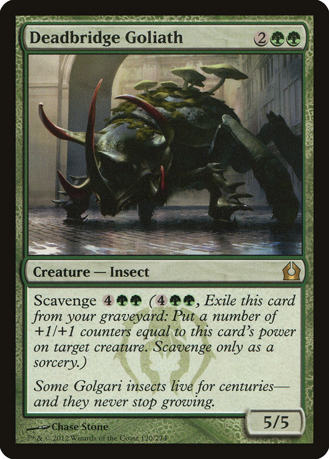 Deadbridge Goliath [Return to Ravnica] Foil