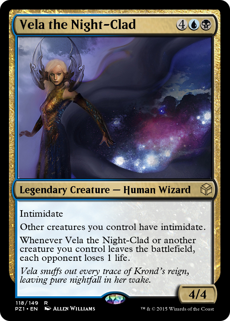 Vela the Night-Clad  [Legendary Cube Prize Pack] Foil