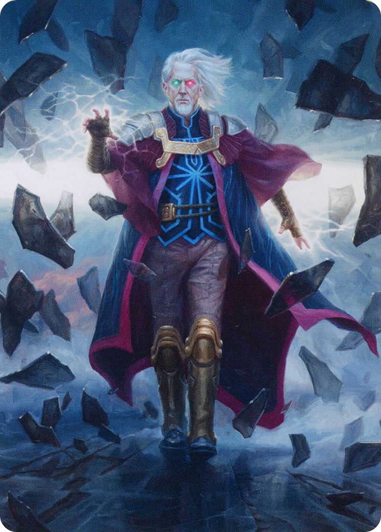 Urza, Planeswalker // Urza, Planeswalker  [The Brothers' War Art Series] (Borderless)