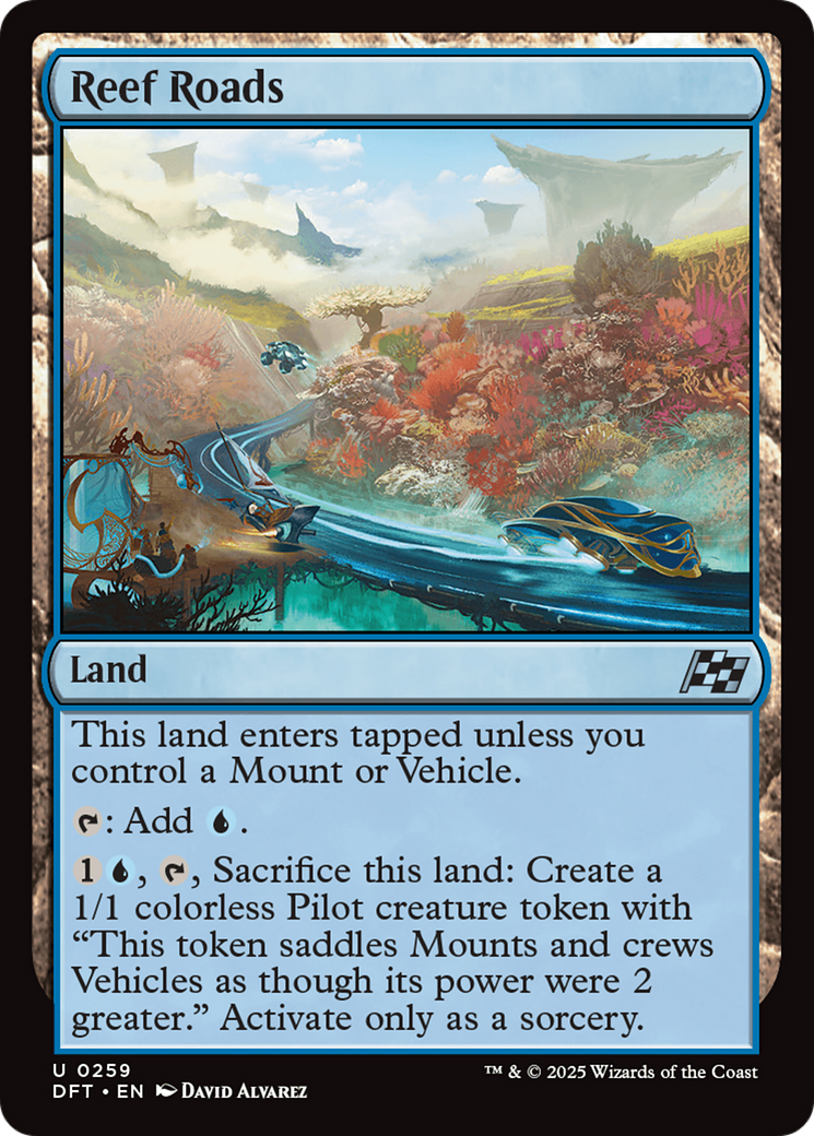 Reef Roads [Aetherdrift] Foil