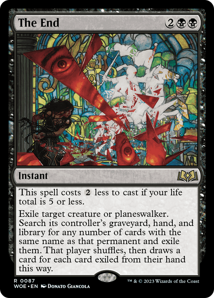 The End [Wilds of Eldraine] Foil