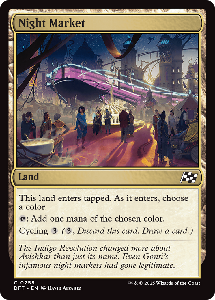 Night Market [Aetherdrift] Foil