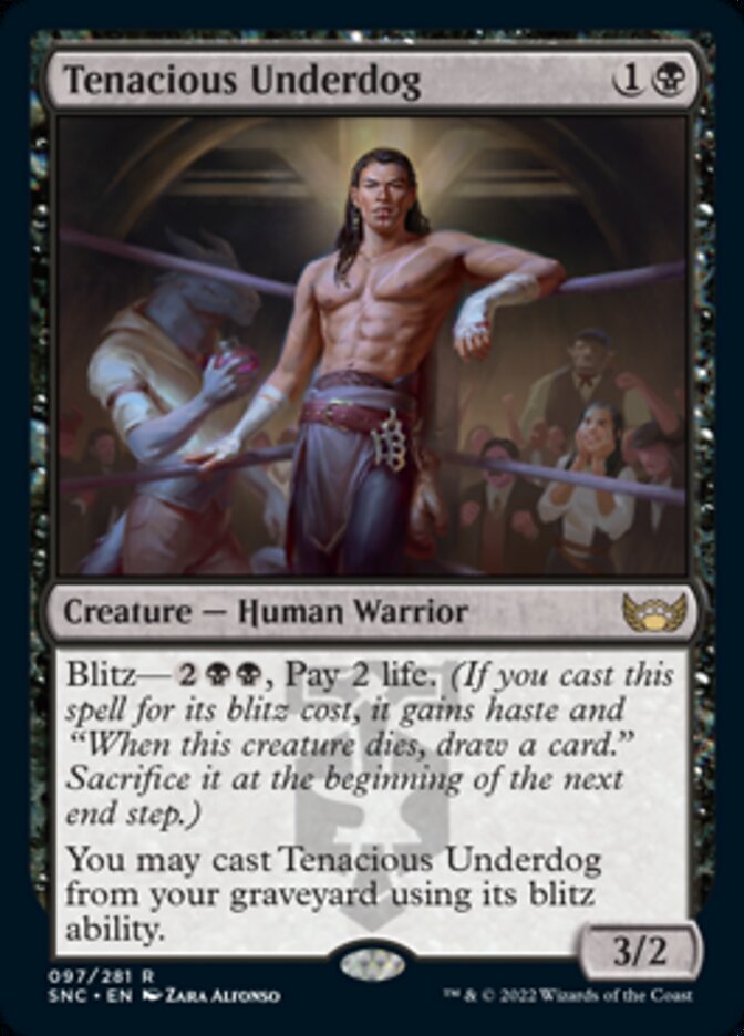 Tenacious Underdog [Streets of New Capenna] Foil