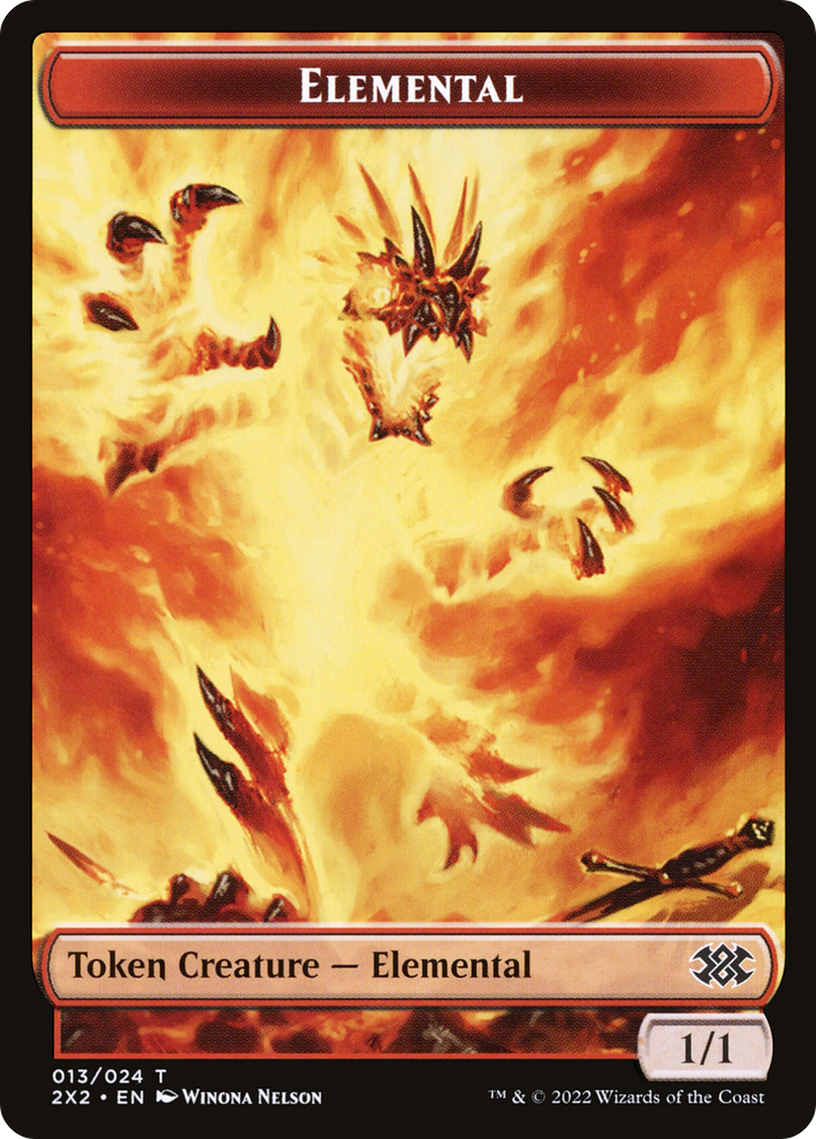 Elemental  [Double Masters 2022 Tokens] Foil