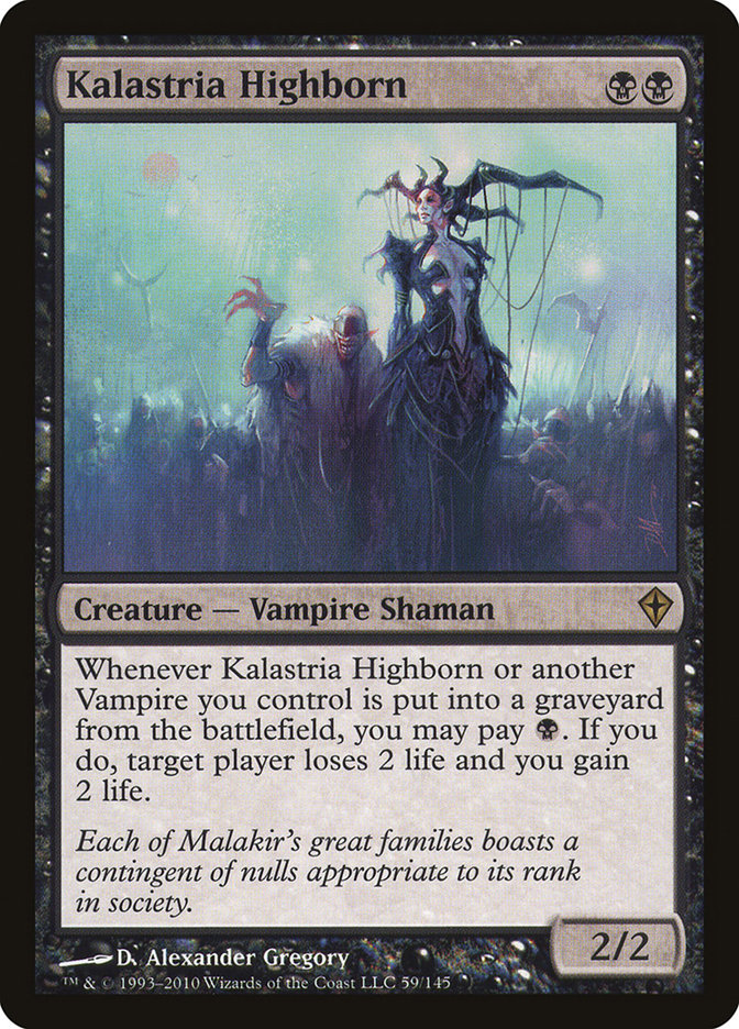 Kalastria Highborn [Worldwake] Foil