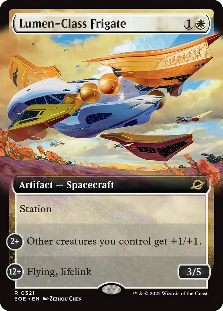 Lumen-Class Frigate (Extended Art) [Edge of Eternities] Foil