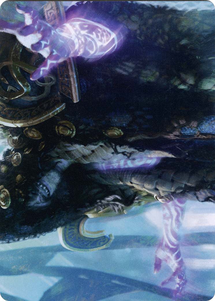 Valki, God of Lies // Valki, God of Lies  [Art Series: Kaldheim] (Borderless) Foil