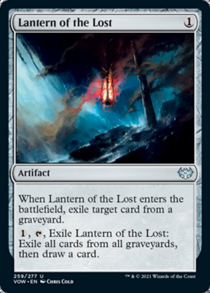Lantern of the Lost [Innistrad: Crimson Vow] Foil