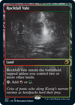 Rockfall Vale [Innistrad: Double Feature] Foil