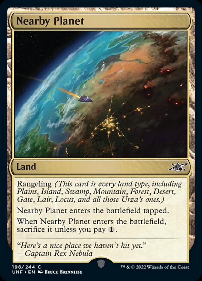 Nearby Planet [Unfinity] Foil