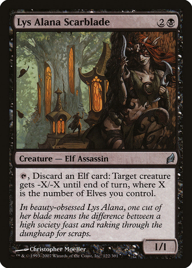 Lys Alana Scarblade [Lorwyn] Foil