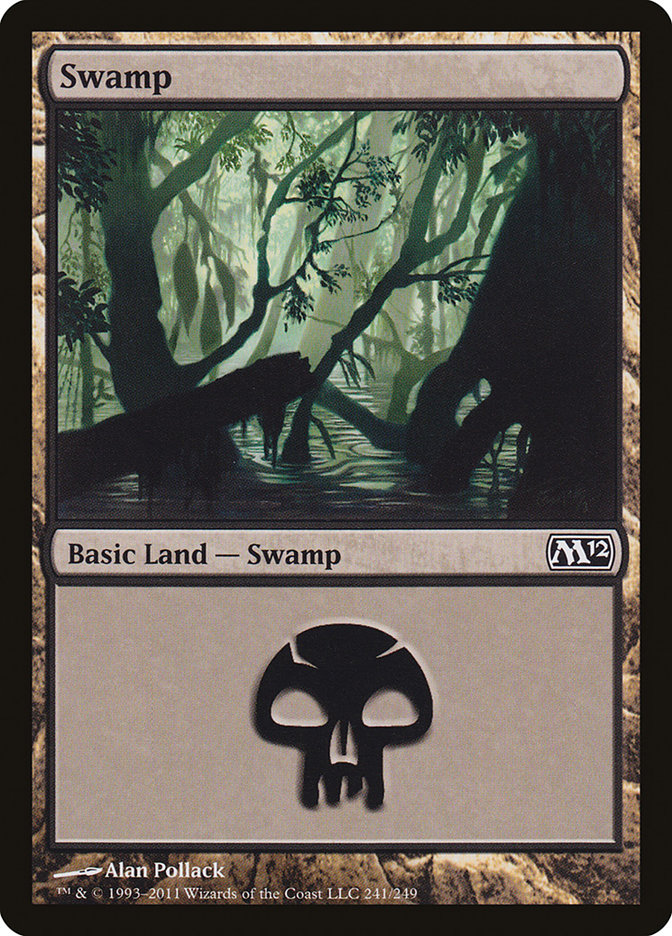 Swamp (241) [Magic 2012] Foil