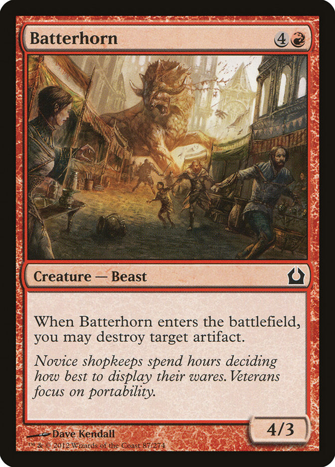 Batterhorn [Return to Ravnica] Foil