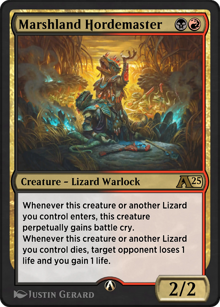 Marshland Hordemaster  [Alchemy: Bloomburrow]