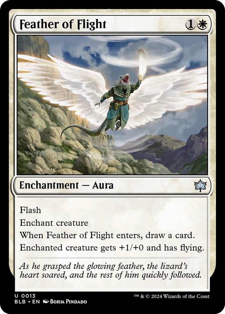 Feather of Flight [Bloomburrow] Foil