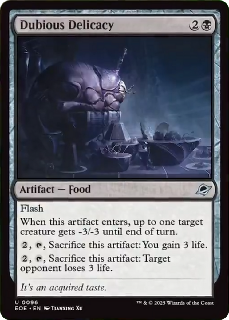 Dubious Delicacy [Edge of Eternities] Foil