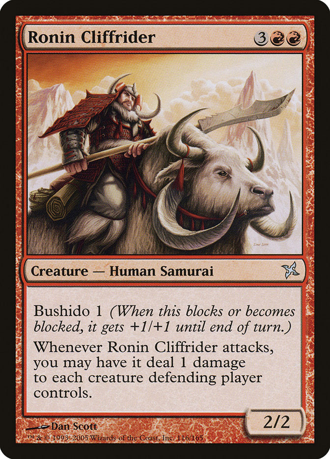 Ronin Cliffrider [Betrayers of Kamigawa] Foil