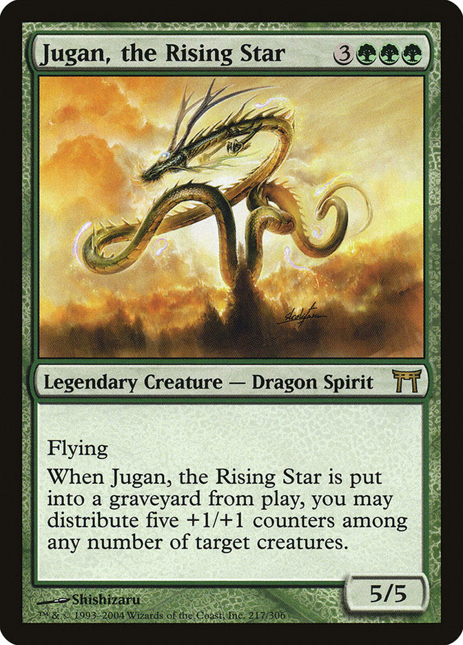 Jugan, the Rising Star [Champions of Kamigawa] Foil