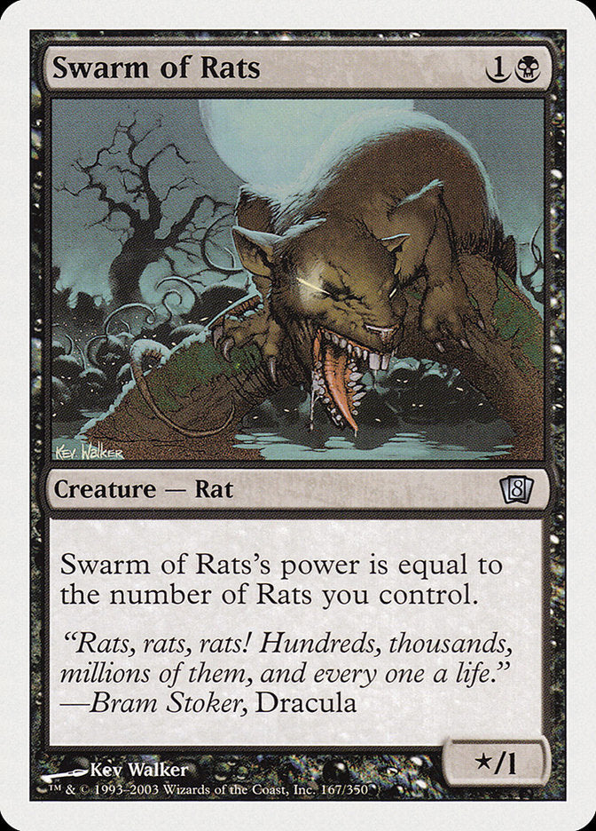 Swarm of Rats [Eighth Edition] Foil