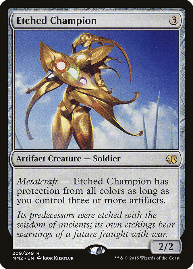 Etched Champion [Modern Masters 2015] Foil
