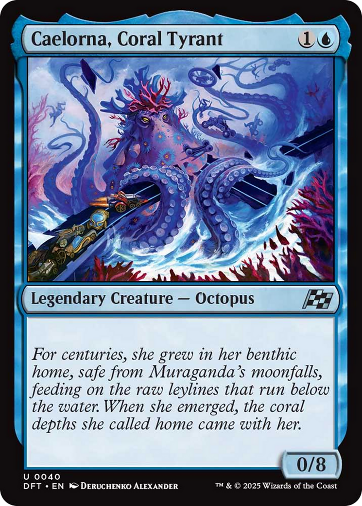 Caelorna, Coral Tyrant [Aetherdrift] Foil