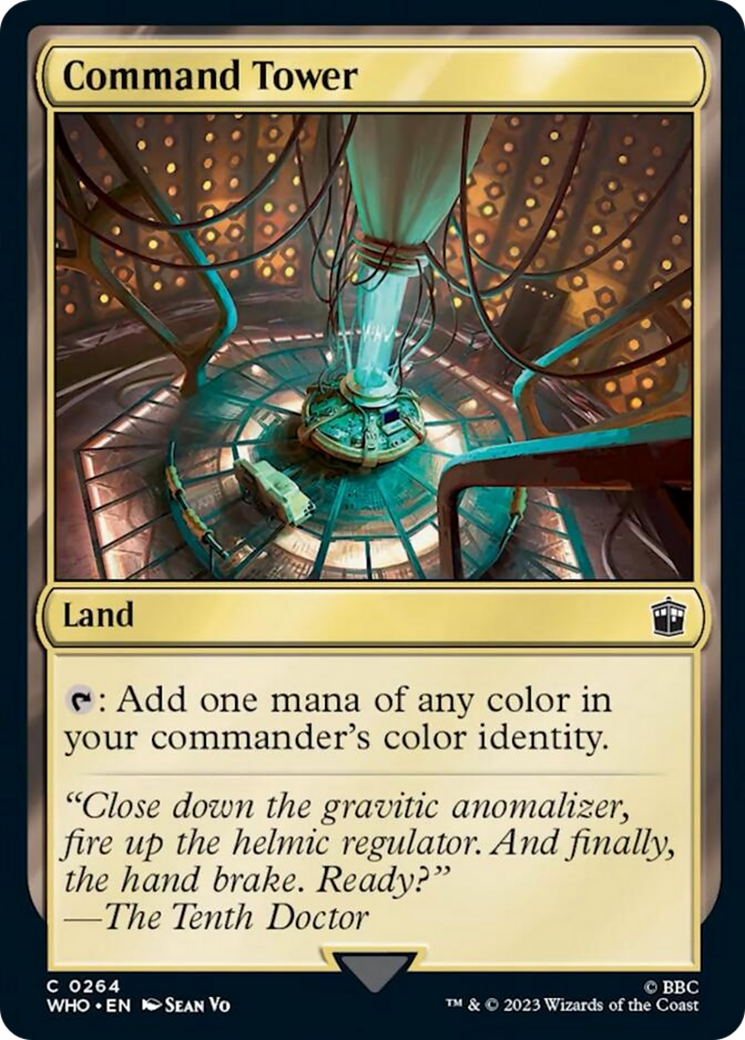 Command Tower (0264) [Doctor Who] Foil