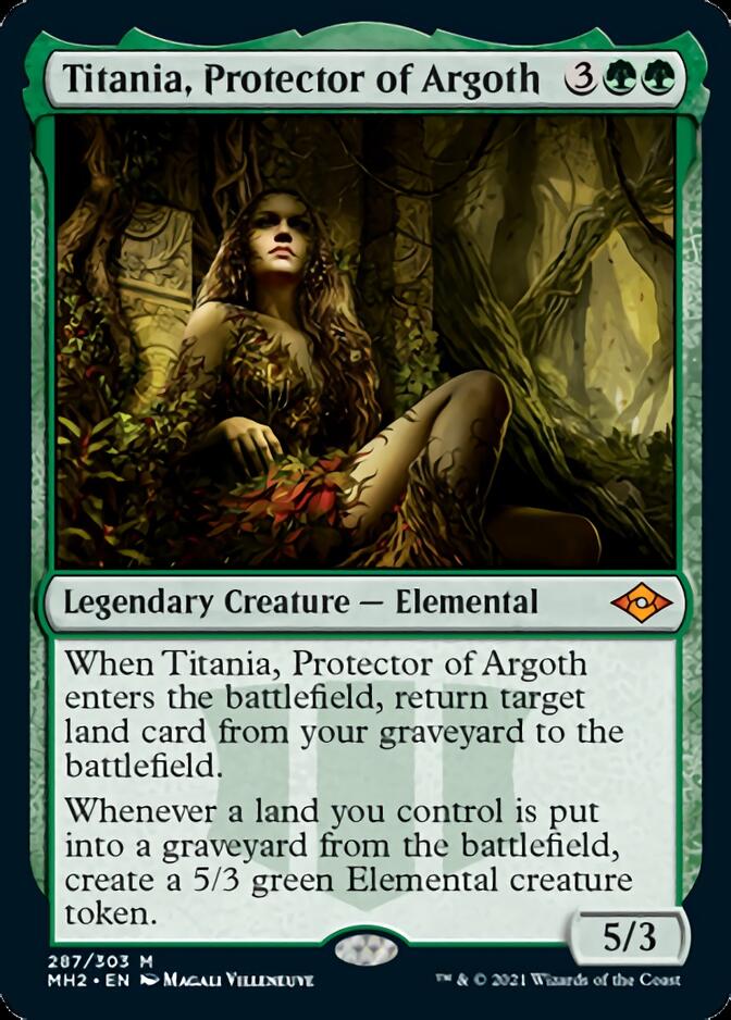 Titania, Protector of Argoth [Modern Horizons 2] Foil