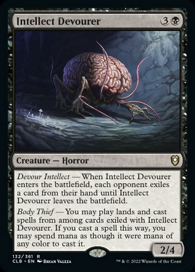 Intellect Devourer [Commander Legends: Battle for Baldur's Gate] Foil