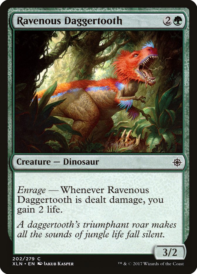 Ravenous Daggertooth [Ixalan] Foil