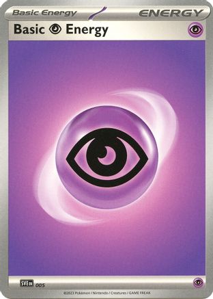 Psychic Energy (005) [Scarlet & Violet: Base Set] Reverse Holofoil