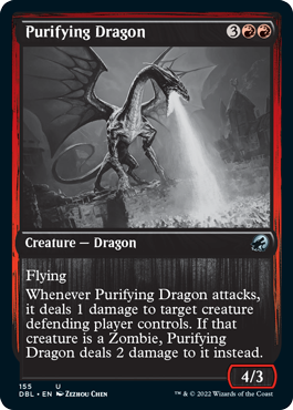 Purifying Dragon [Innistrad: Double Feature] Foil