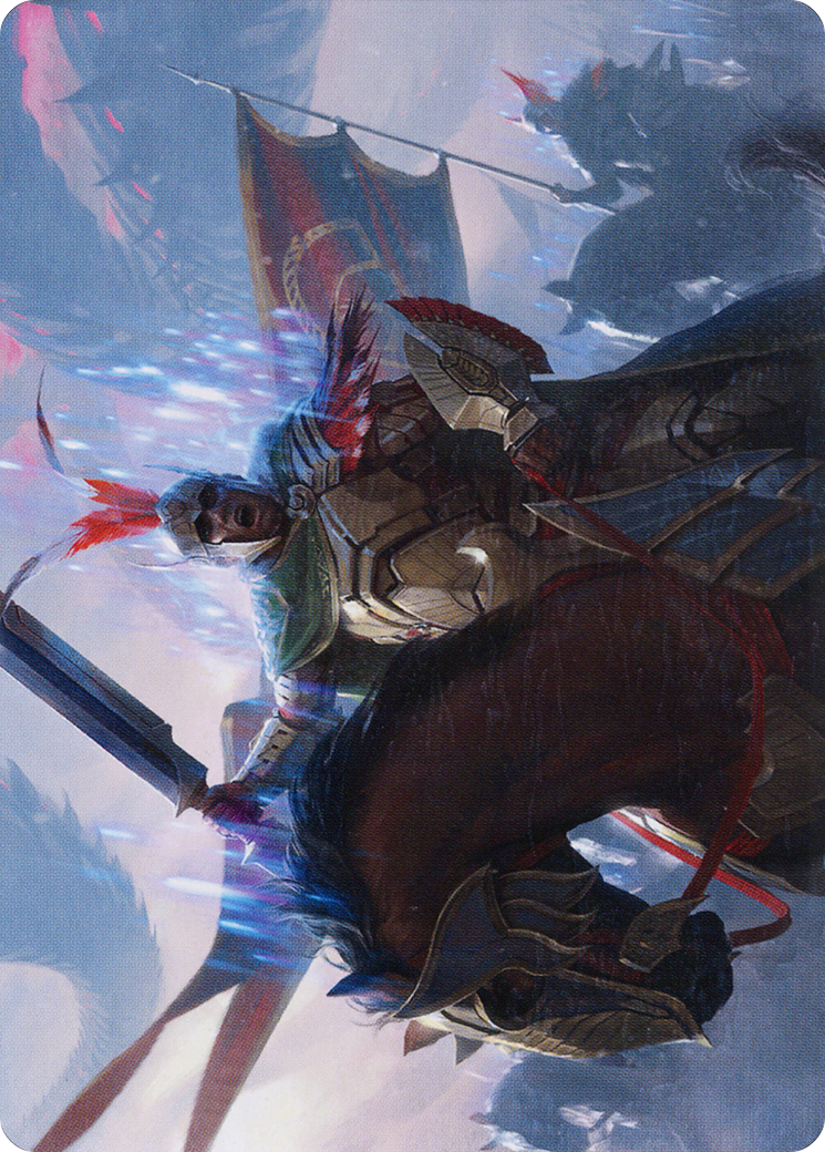 Marshal of Zhalfir // Marshal of Zhalfir  [March of the Machine Art Series] (Borderless) Foil