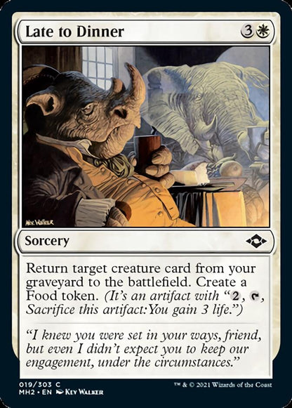 Late to Dinner [Modern Horizons 2] Foil