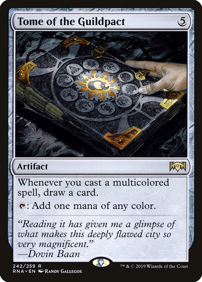 Tome of the Guildpact [Ravnica Allegiance] Foil
